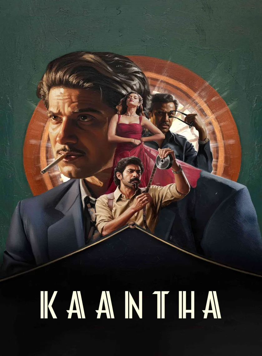 Kaantha (2025) (Hindi + Tamil) Dual Audio UnCut South Movie HD ESub